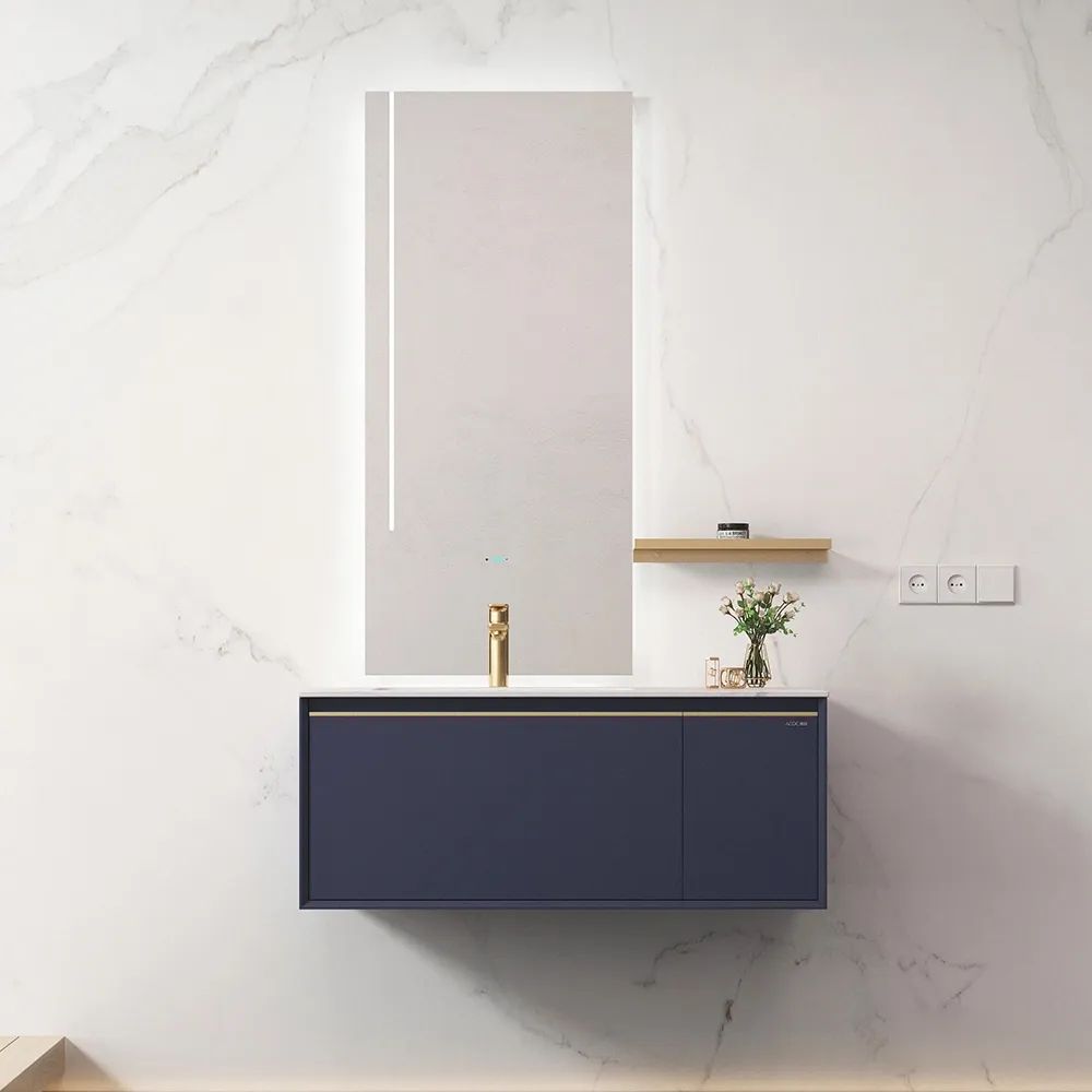 Grey Bathroom Wall Cabinets Supplier AC815287