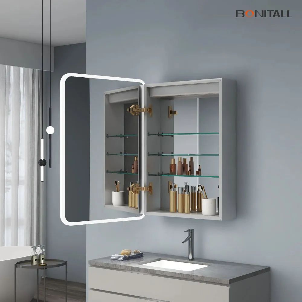 LED Bathroom Mirror cabinet BNI.891